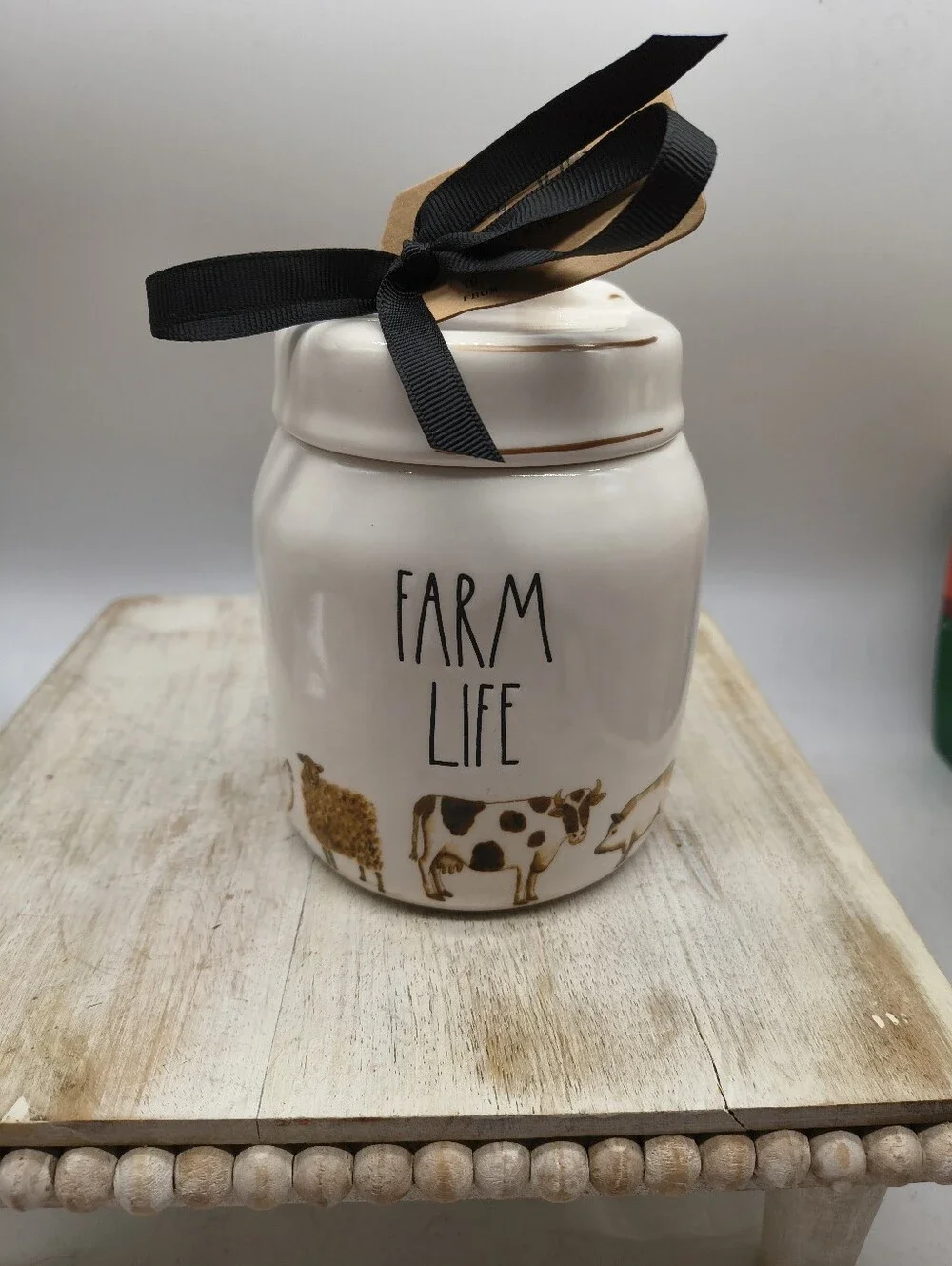 Rae Dunn Farm Life Canister